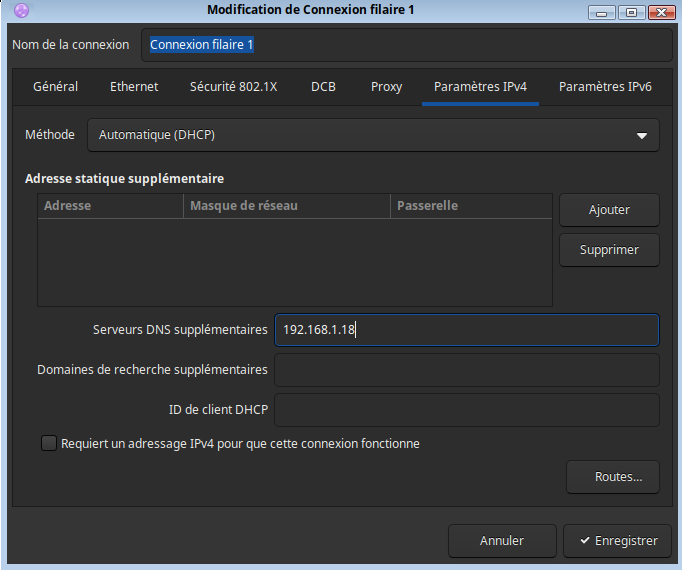 dns dans client